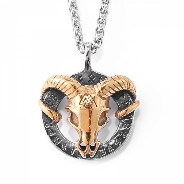 Necklace Tanngrisnir - Dual Tone