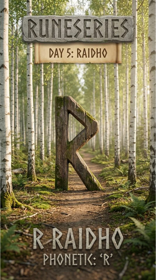 Runeseries - 5. ᚱ Raidho, Path, Movement and Right Action