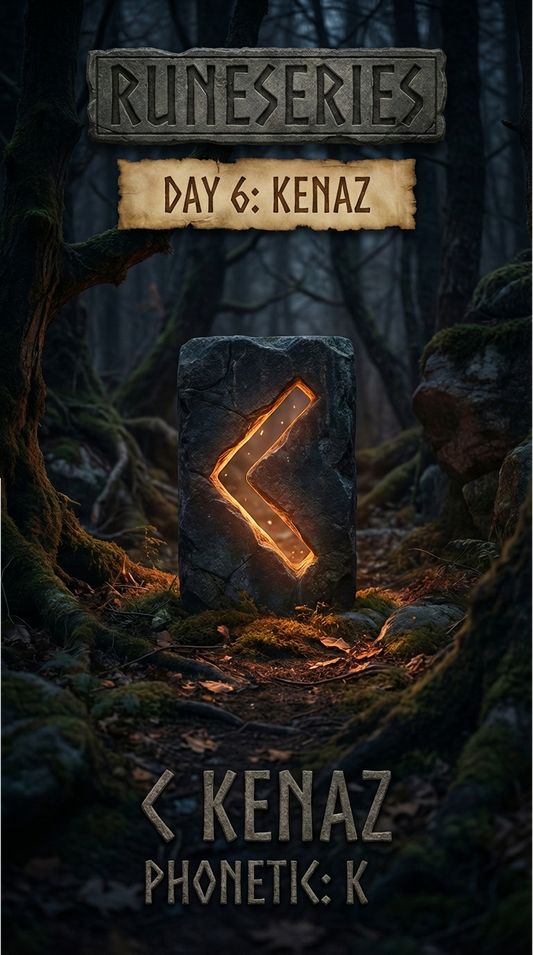 Runeseries - 6. Kenaz, Knowledge, Insight and Inner Light