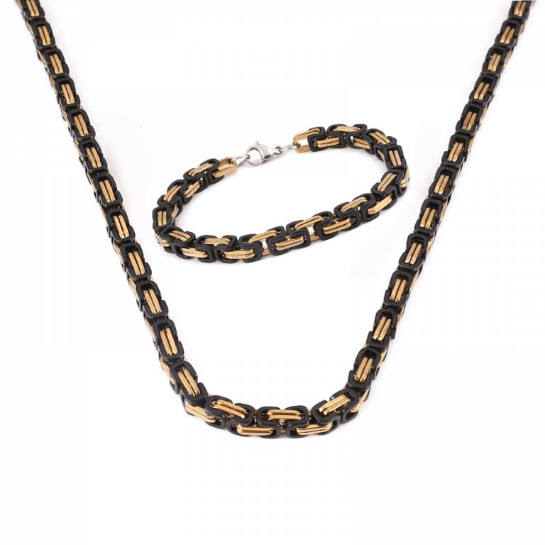 Jewelry Set Torslunda Gold-Black