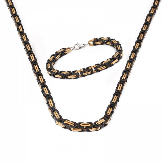 Jewelry Set Torslunda Gold-Black