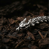 Bracelet Dragon Bone - Silver