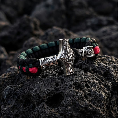 Armband Mjölnir Asgard Knot – Wildwood Edition