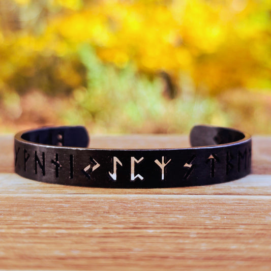 Bangle Runes of the North - Antique