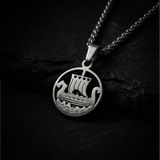 Necklace Longship elegance - XXS