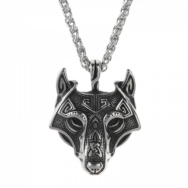 Wolf Necklace Freki Legacy - Silver