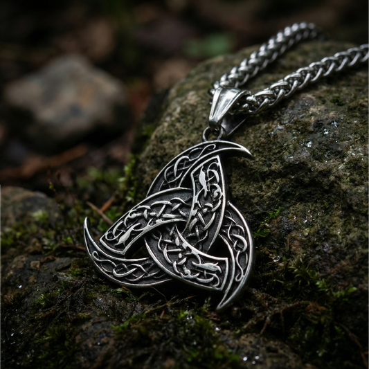 Necklace Horn Óðrœrir - Silver