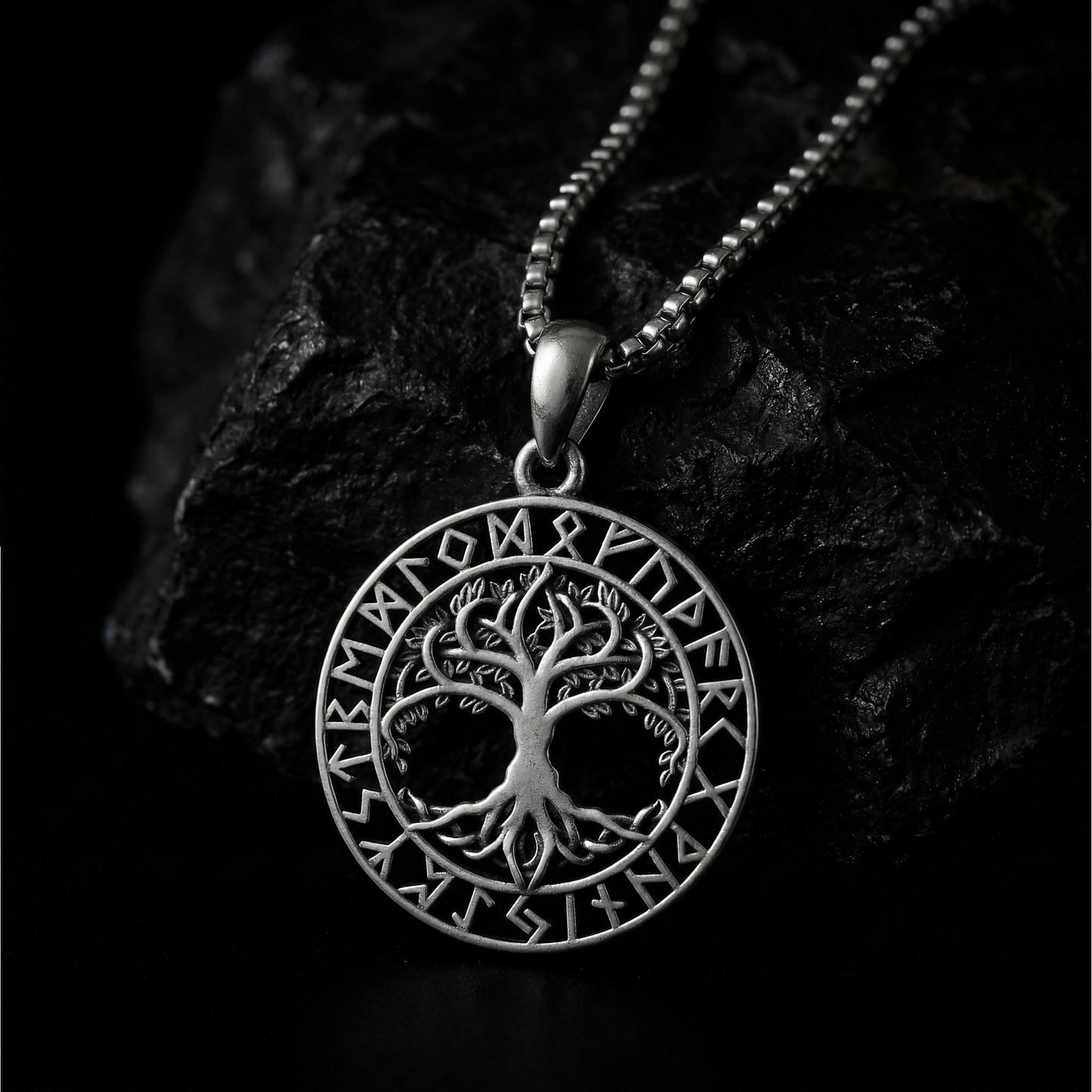 Necklace “Yggdrasil” (925 Sterling Silver)