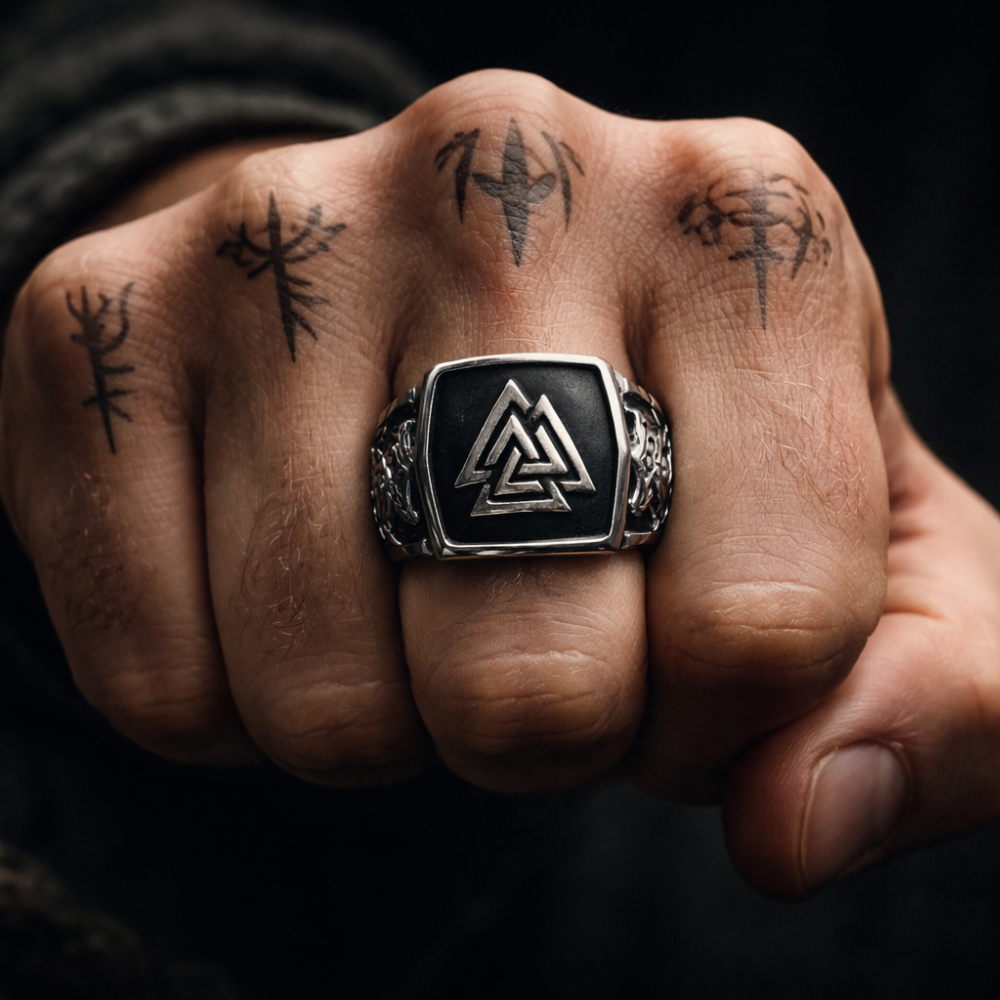 Valknut Ring Odins oath