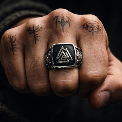 Valknut Ring Odins oath