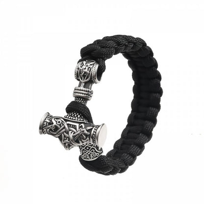 Armband "Thor-Mjölnir" Paracord – verschiedene Farben