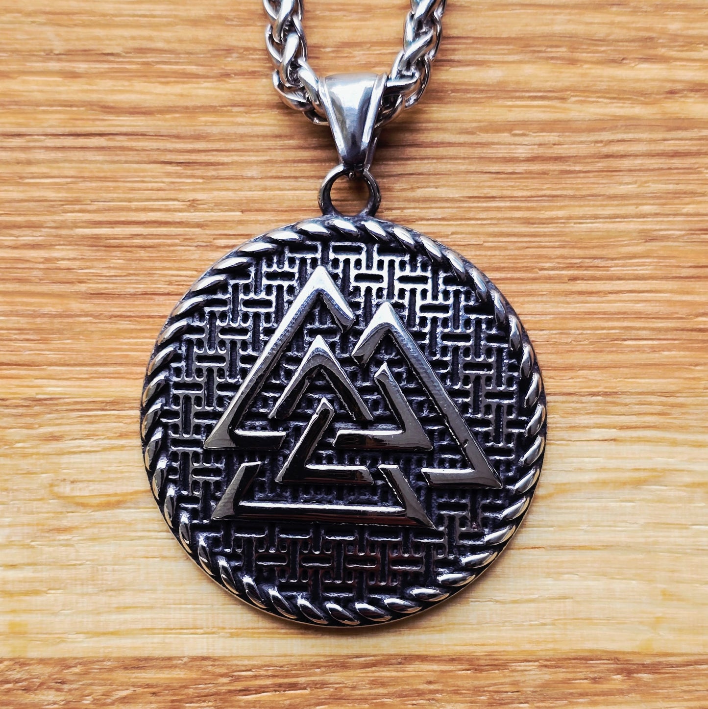 Viking Necklace Valknut Asgard