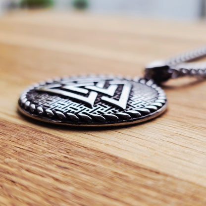 Viking Necklace Valknut Asgard