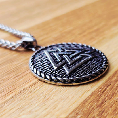 Viking Necklace Valknut Asgard